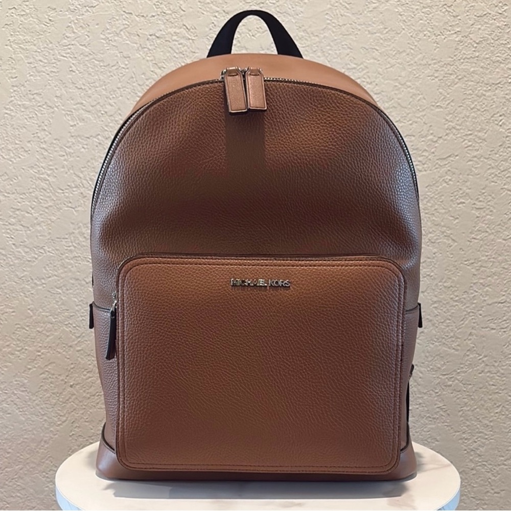 Michael Kors Brown Leather Backpack NWT